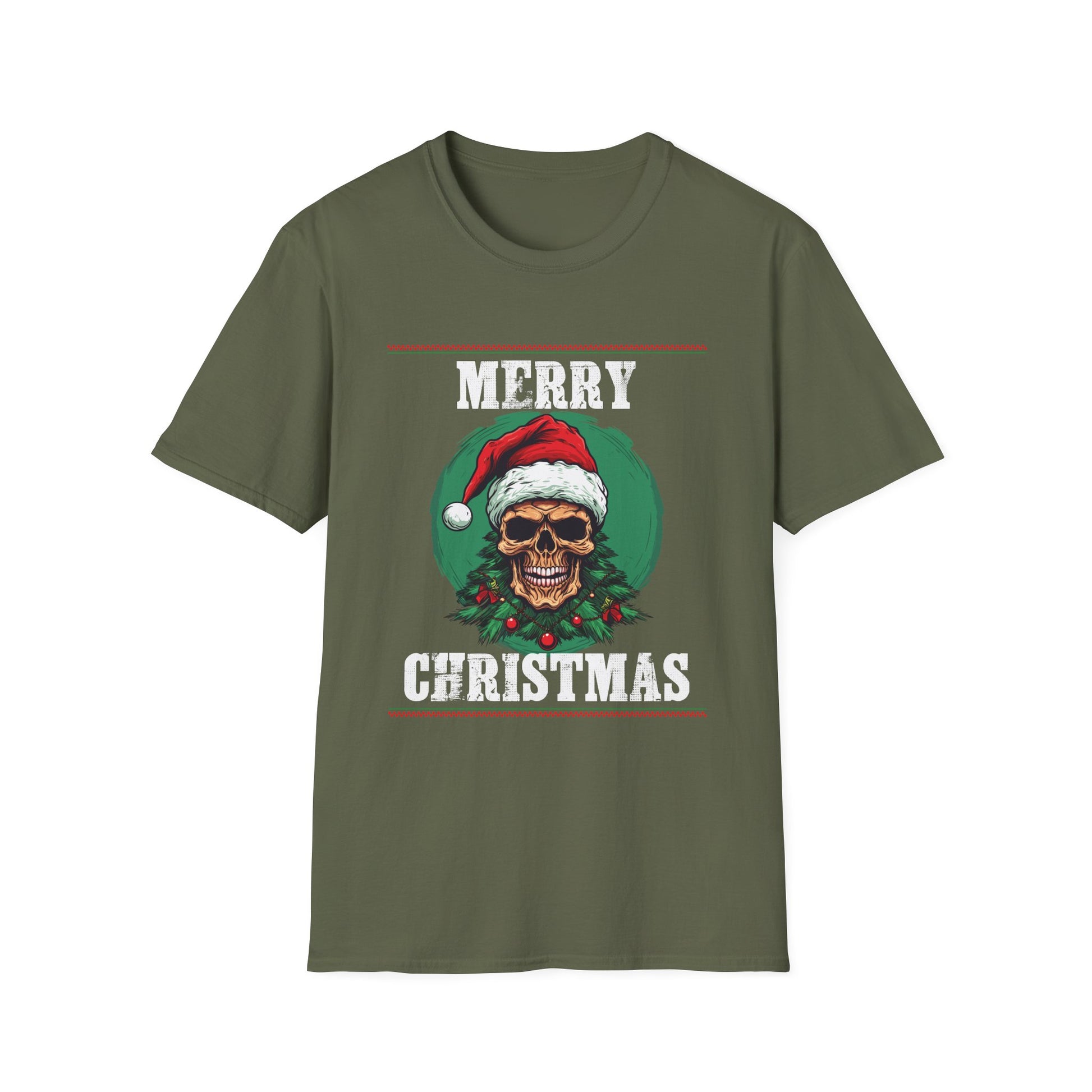 Merry Christmas Skull T-Shirt