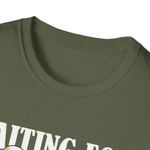 Waiting For Halloween Like T-Shirt — Dancing Skeletons & Pumpkin Halloween Tee