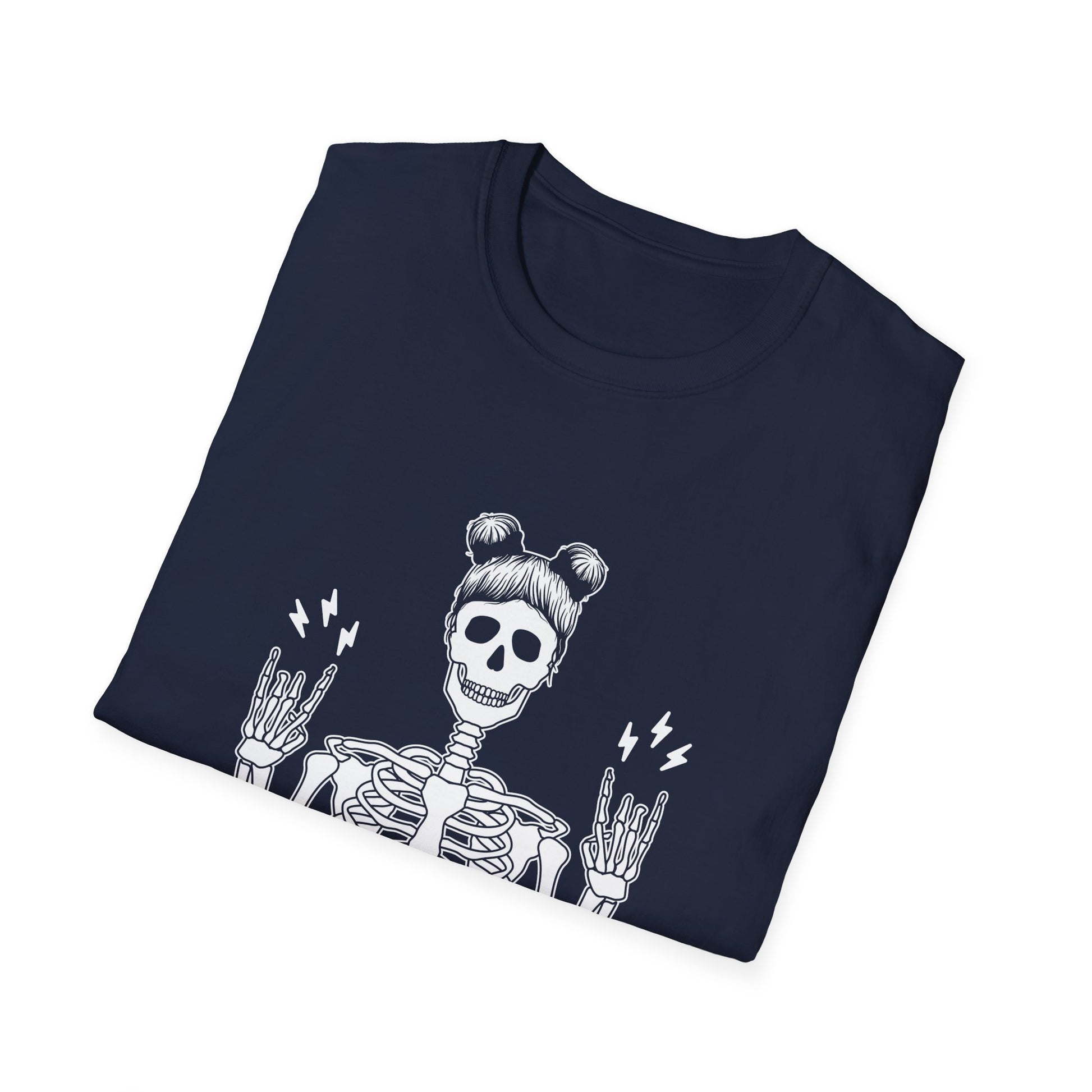 Skeleton "Never Better" Tee — Funny Halloween Skull Shirt
