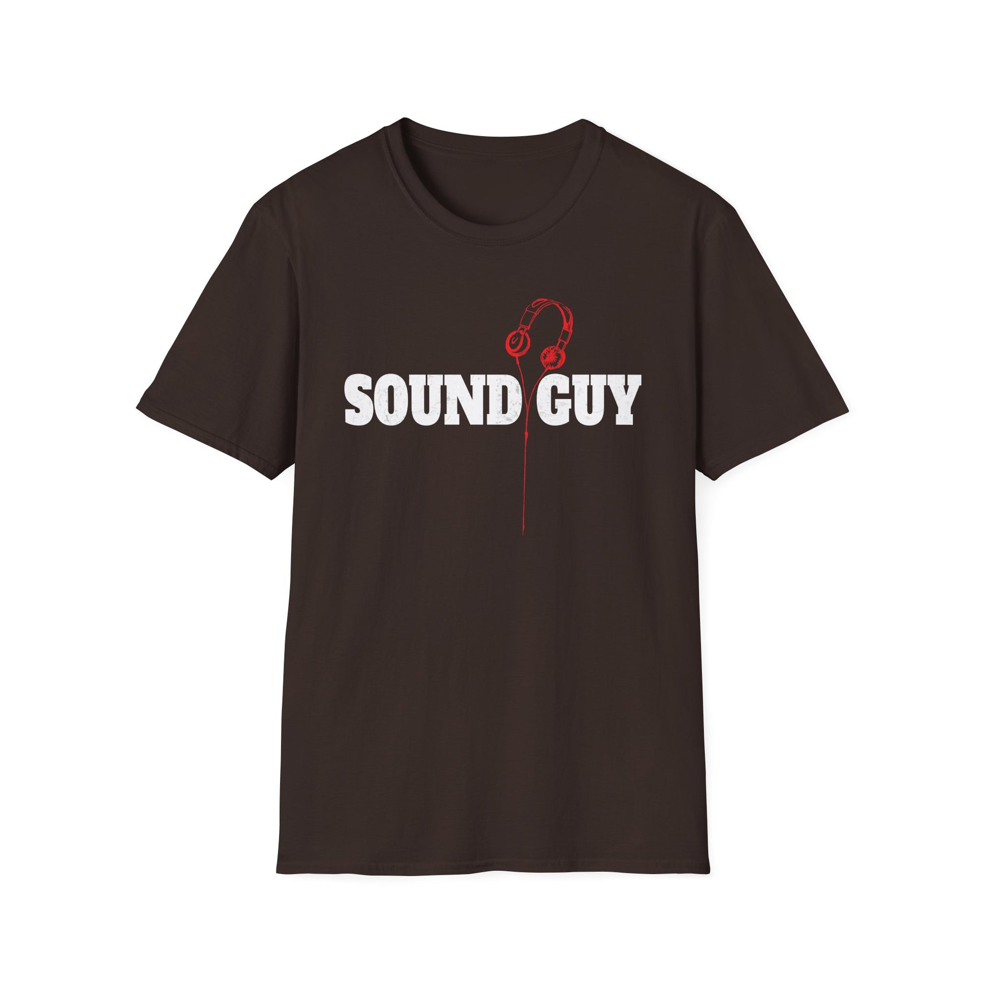 Sound Guy T-Shirt – Pro Audio Headphones Crew Tee