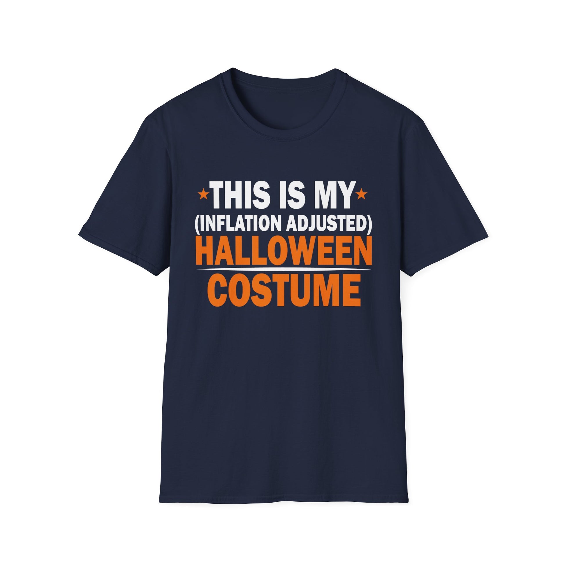 Funny Halloween Shirt Joke Inflation Halloween Costume  Unisex Softstyle T-Shirt