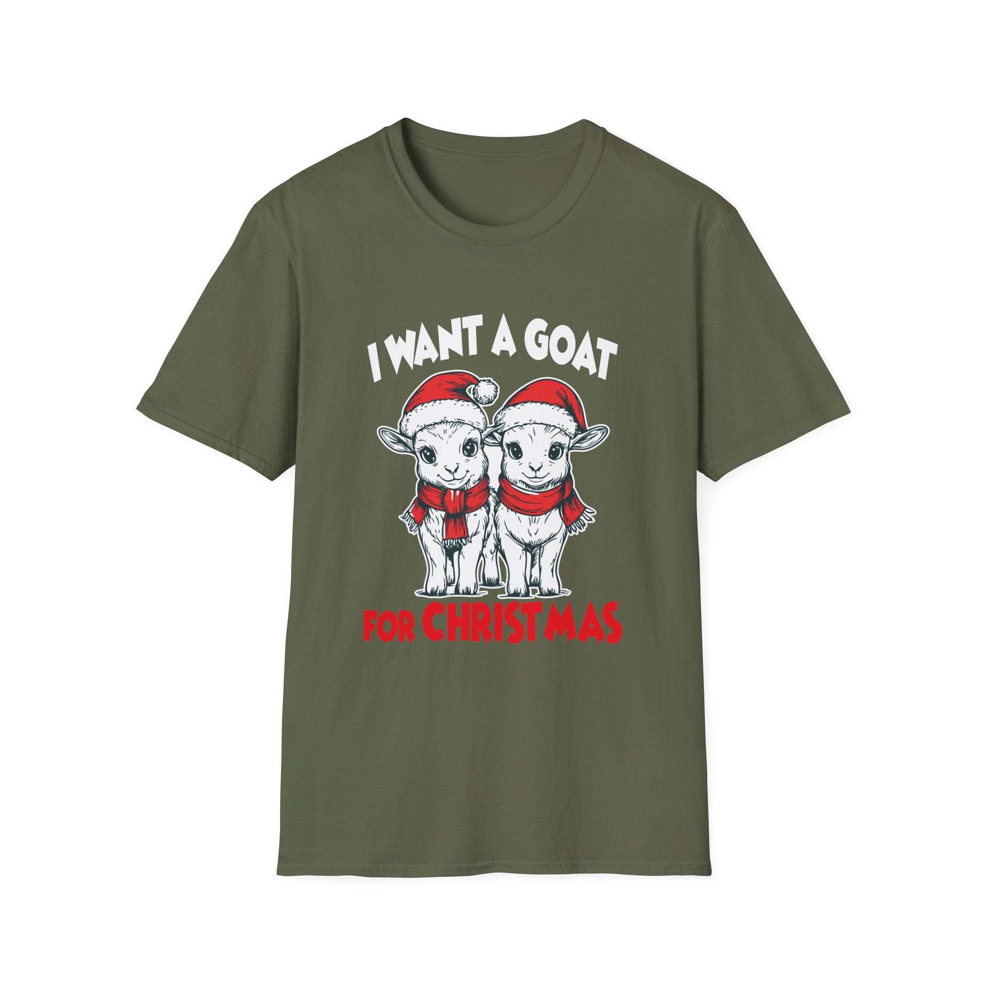 Christmas Goat Goats for All Christmas Goats Unisex T-Shirt