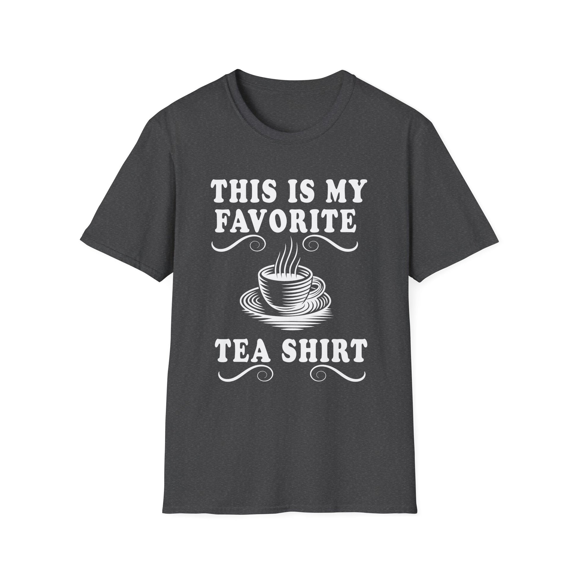 Tea Shirt T-Shirt — "This Is My Favorite Tea Shirt" Funny Tea Lover Tee