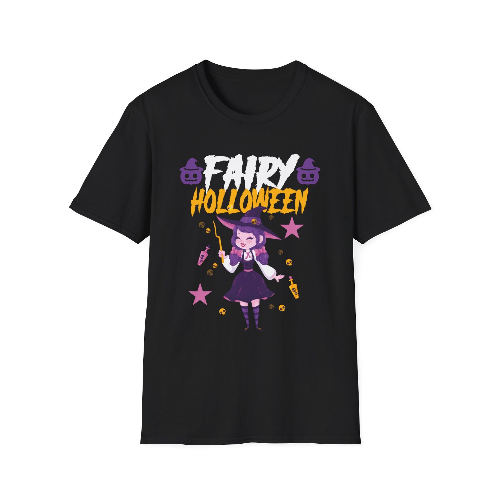Fairy Halloween for Women - Witch Fairy Halloween Tee Unisex Softstyle T-Shirt