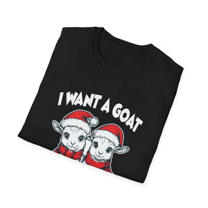 Christmas Goat Goats for All Christmas Goats Unisex T-Shirt
