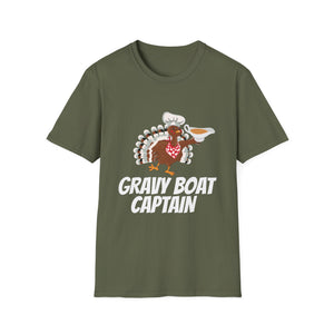 Thanksgiving 'Gravy Boat Captain' T-Shirt
