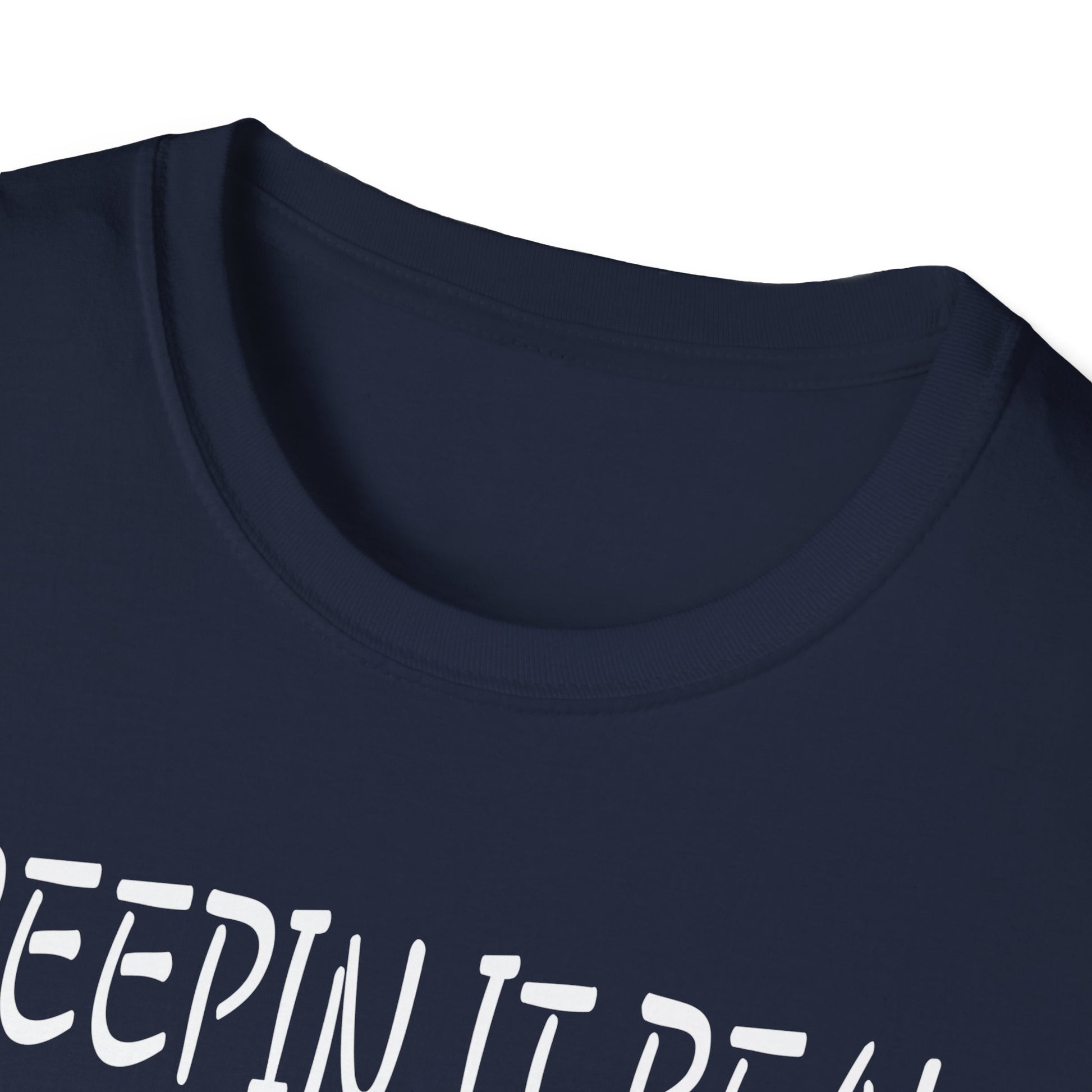 Creepin It Real_ Halloween Costume_ Halloween Pun TeeUnisex Softstyle T-Shirt