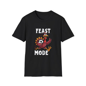 Football Thanksgiving Feast Mode Turkey Thanksgiving  Unisex T-Shirt