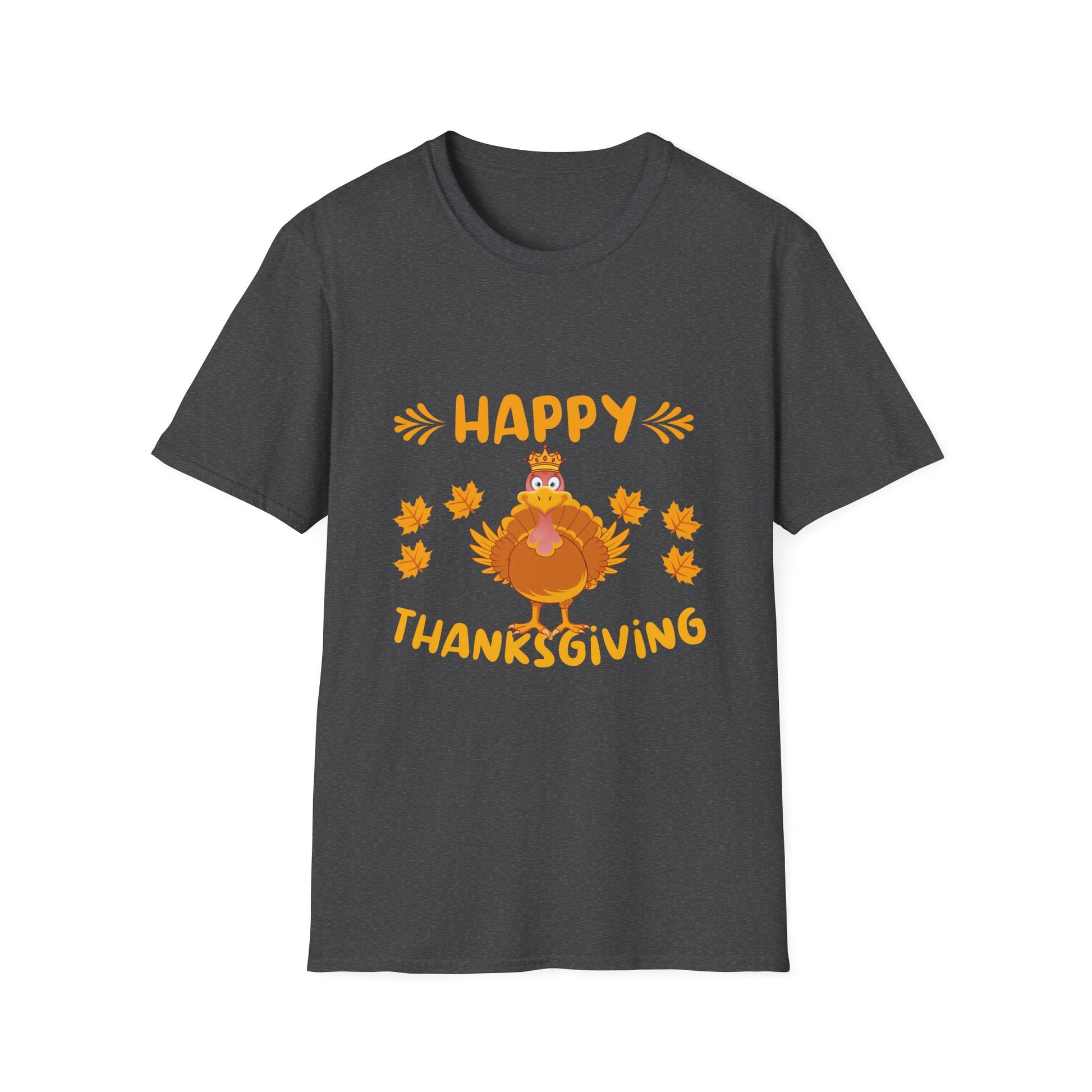Thanksgiving Turkey T-Shirt — Happy Thanksgiving Cute Fall Tee  Unisex T-Shirt