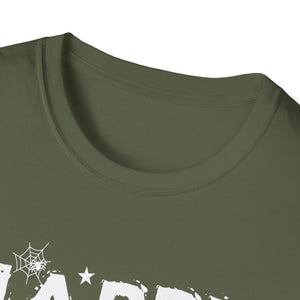 Happy Halloween Ghosts T-Shirt — Cute Spooky Graphic Tee for Halloween