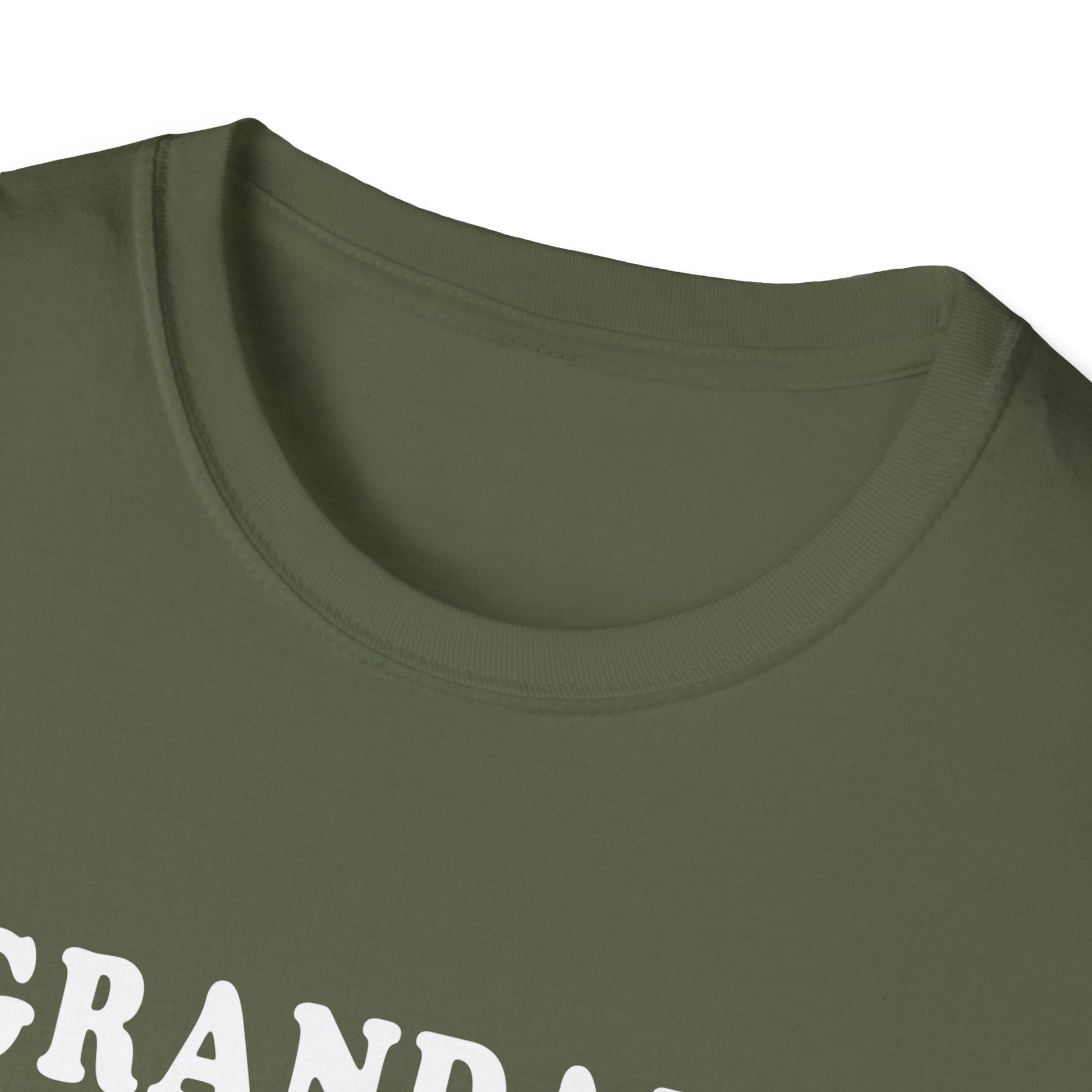 Grandad of the Patch Halloween T‑Shirt — Pumpkin Witch Hat & Spiderwebs Costume Tee