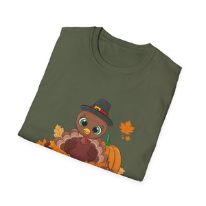 Lit Turkey T-Shirt — Cute Thanksgiving Turkey Graphic Tee