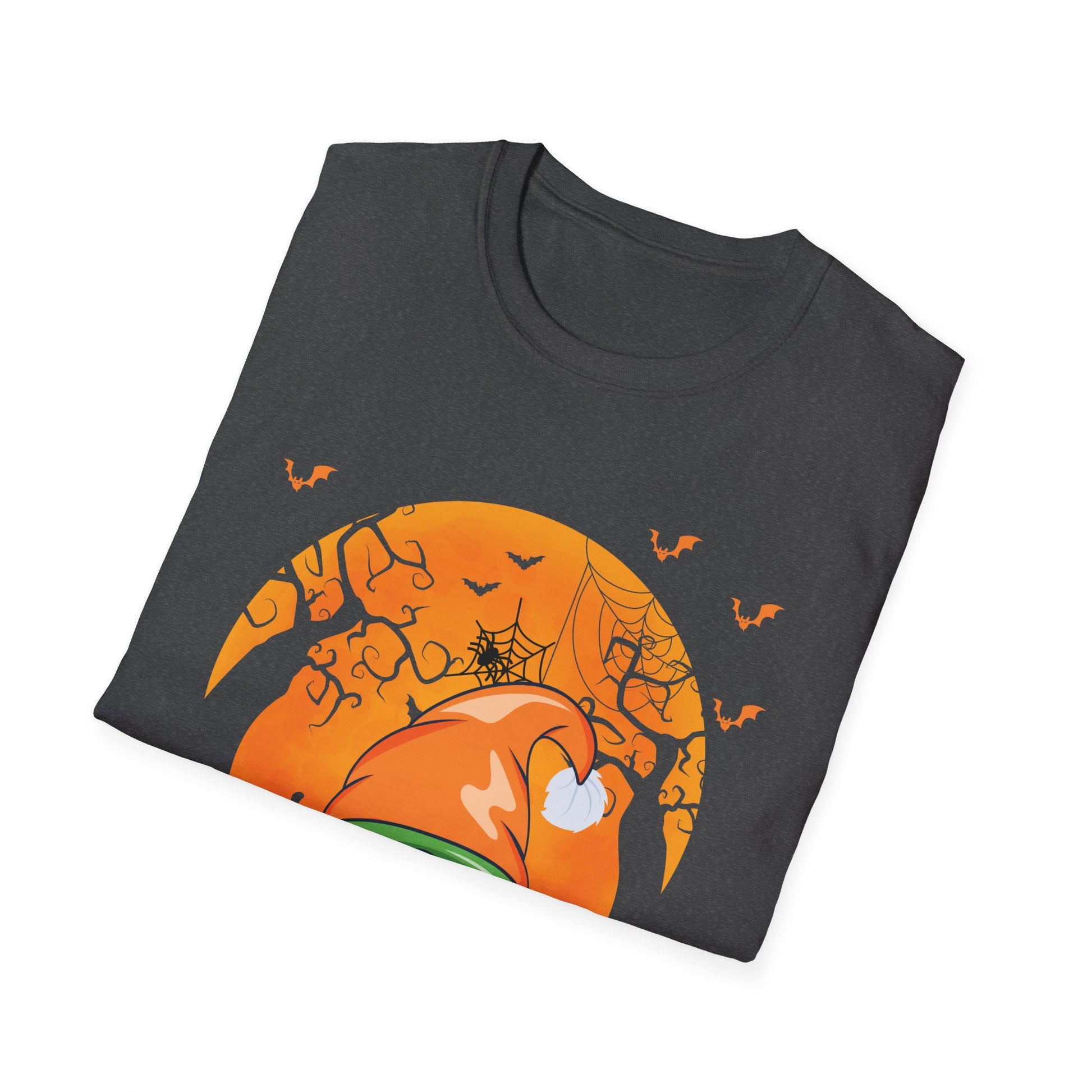 Halloween Gnome T-Shirt — Pumpkin & Jack-O'-Lantern Spooky Night Tee