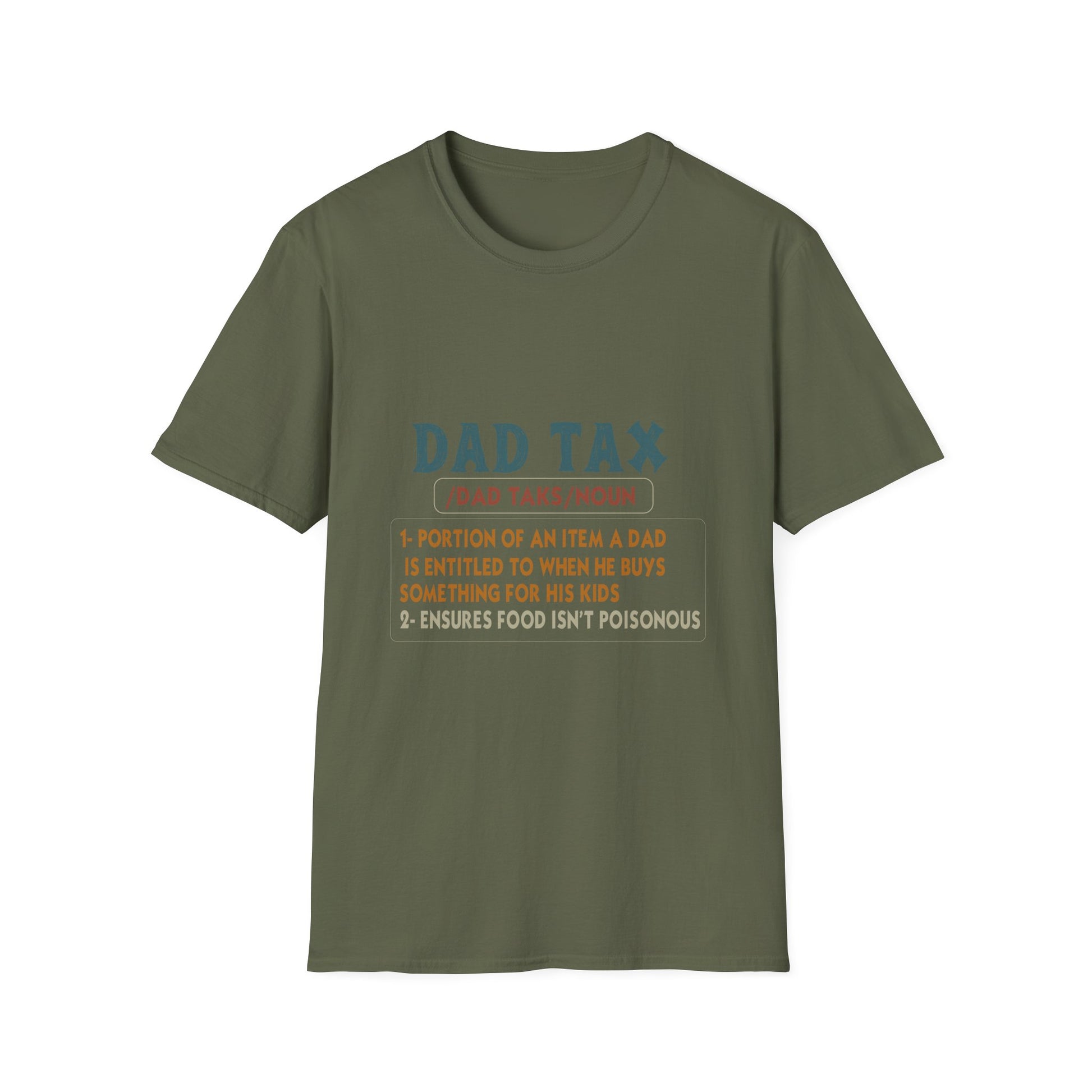 Dad Tax Definition T-Shirt — Funny Father's Day Dad Joke Tee