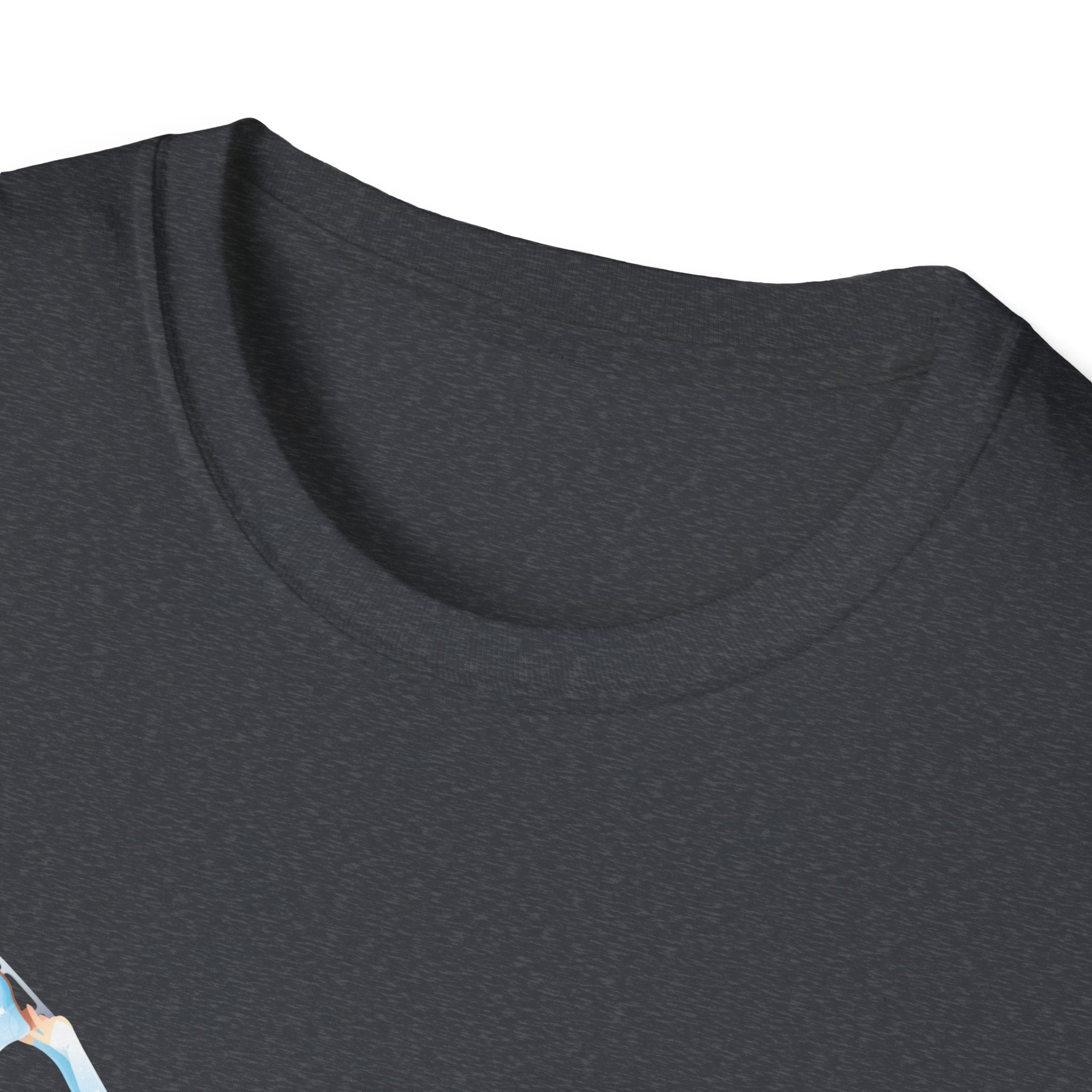 Just A Girl Who Loves Ice Skating Figure Skate Skater Unisex T-Shirt
