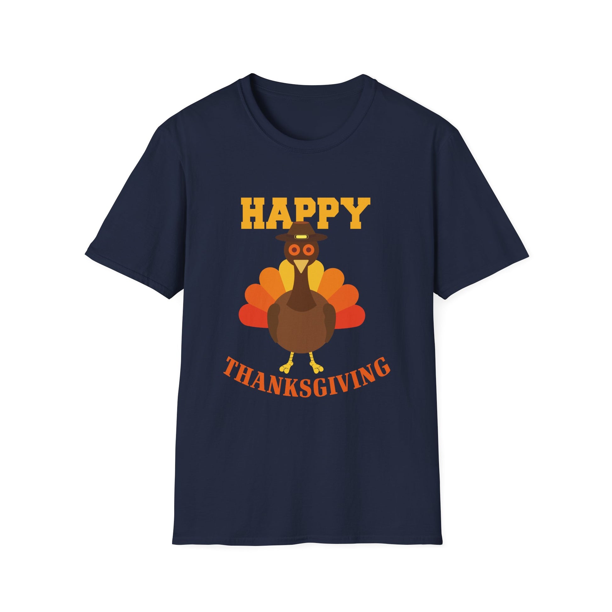 Thanksgiving Turkey Unisex Softstyle T-Shirt