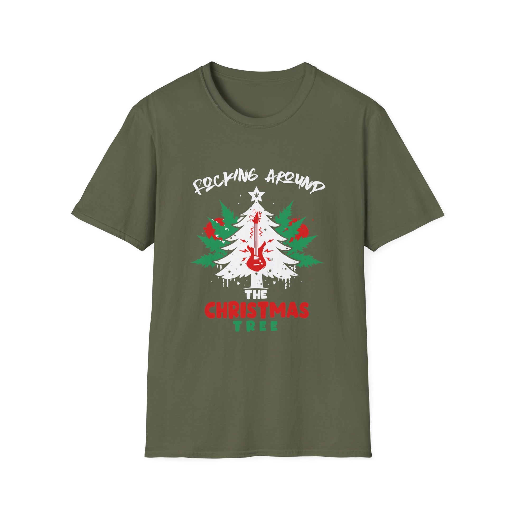 Funny Christmas Tree T-Shirt — “F*cking Around the Christmas Tree” Holiday Tee