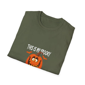 This Is My Spooky Halloween Shirt T-Shirt – Funny Pumpkin Tee for Halloween Parties & Trick-or-Treat