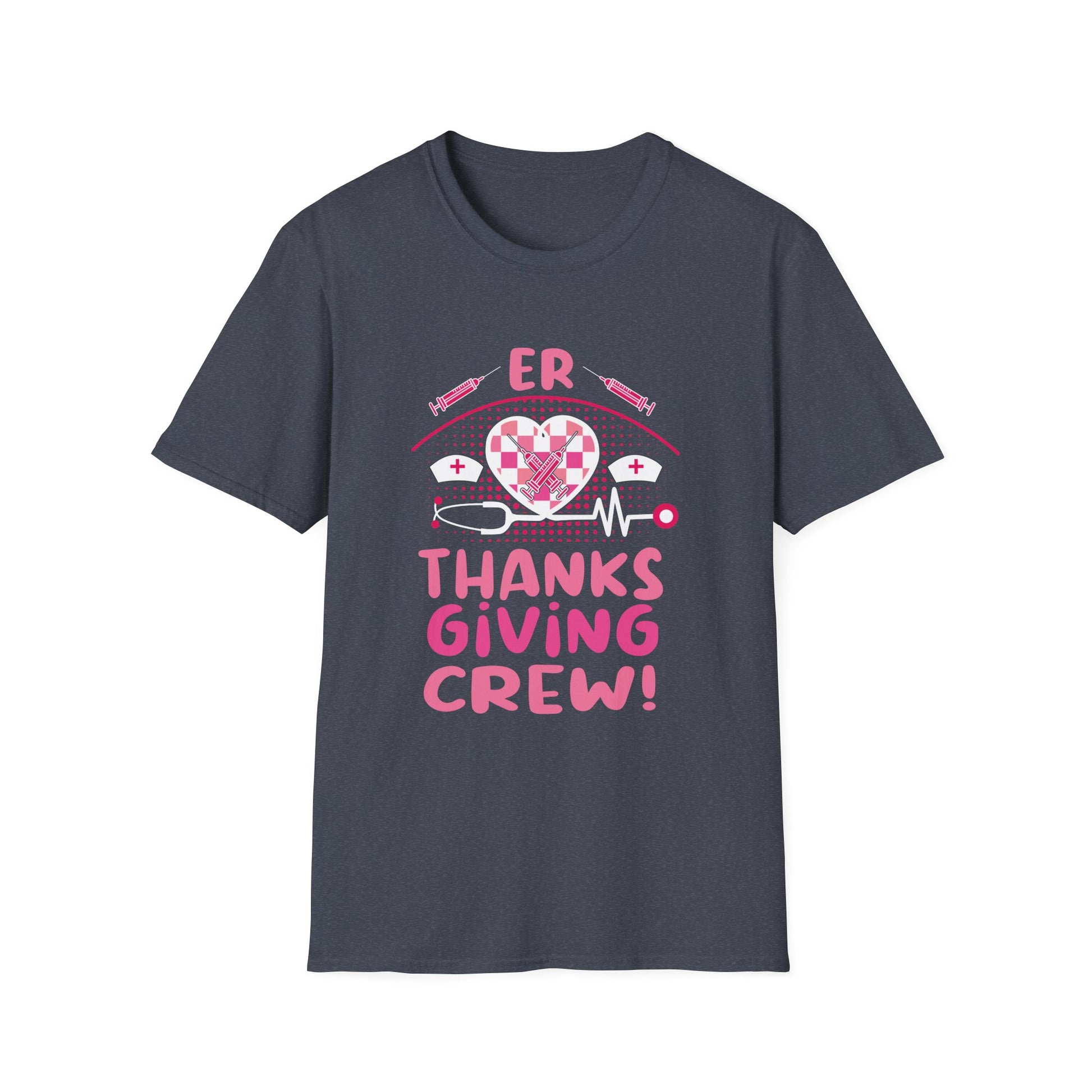ER Thanksgiving Crew T‑Shirt — Nurses Holiday Medical Team Shirt  Unisex T-Shirt