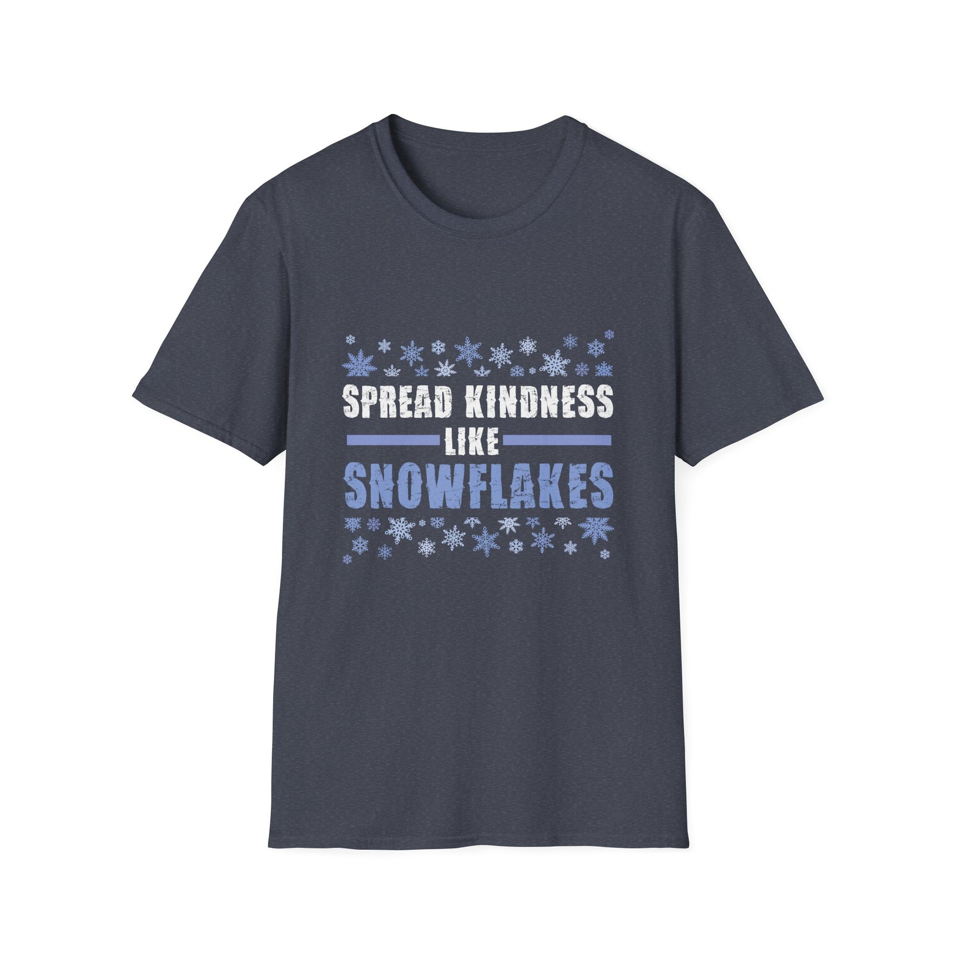 Xmas Themed Spread Kindness Like Snowflakes Merry Christmas T-Shirt