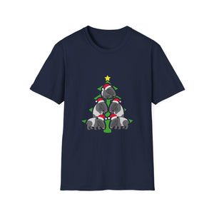 Christmas Tree of Pugs T-Shirt — Cute Holiday Pug Shirt