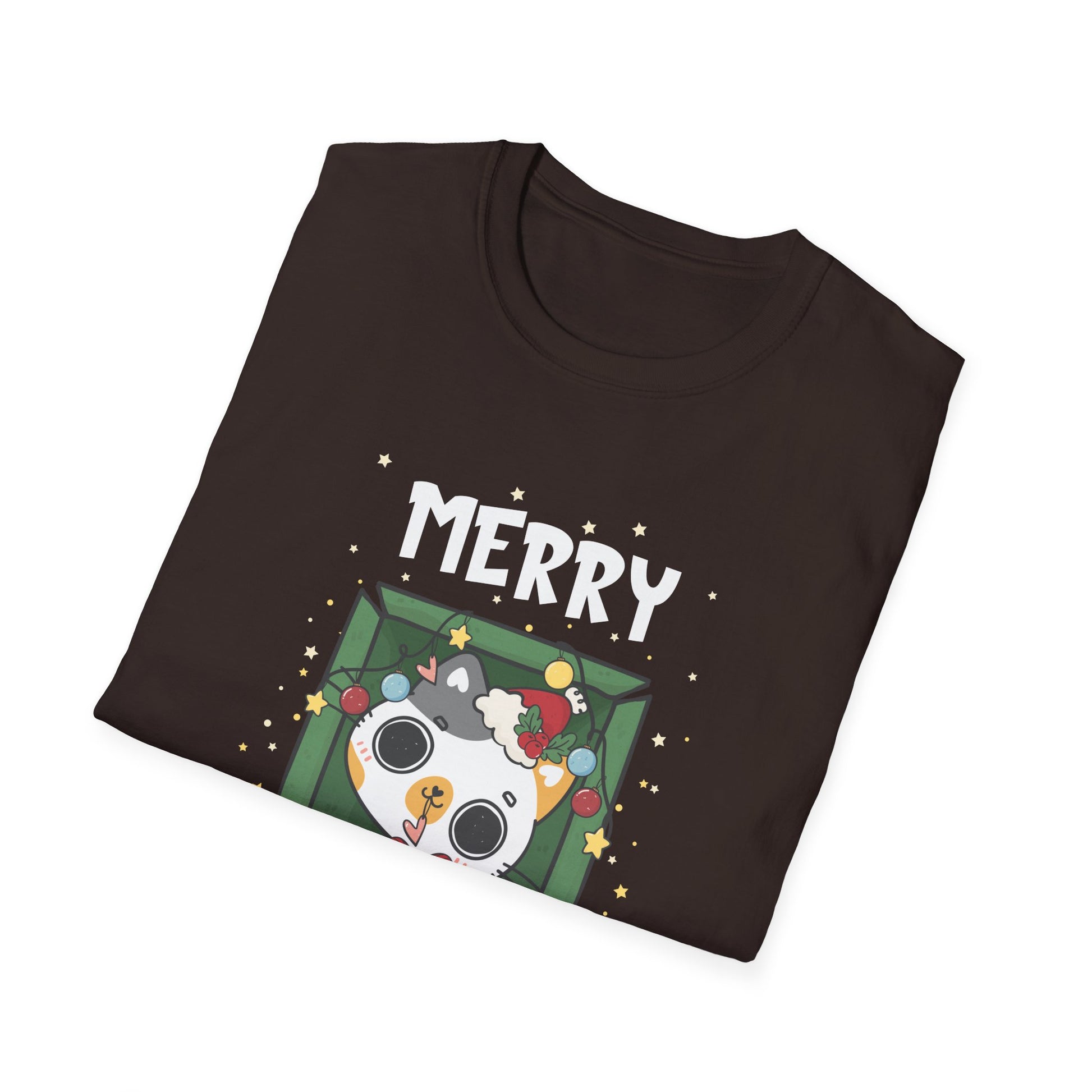 Christmas Panda T-Shirt — Merry Christmas Cute Holiday Tee
