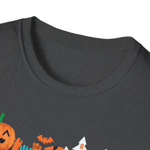 Nurse Halloween T-Shirt – Spooky Candy, Pumpkins & Ghosts Design