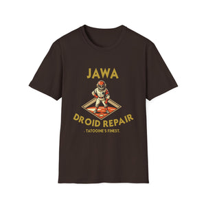 Jawa Droid Repair T-Shirt — Tatooine’s Finest Retro Graphic Tee