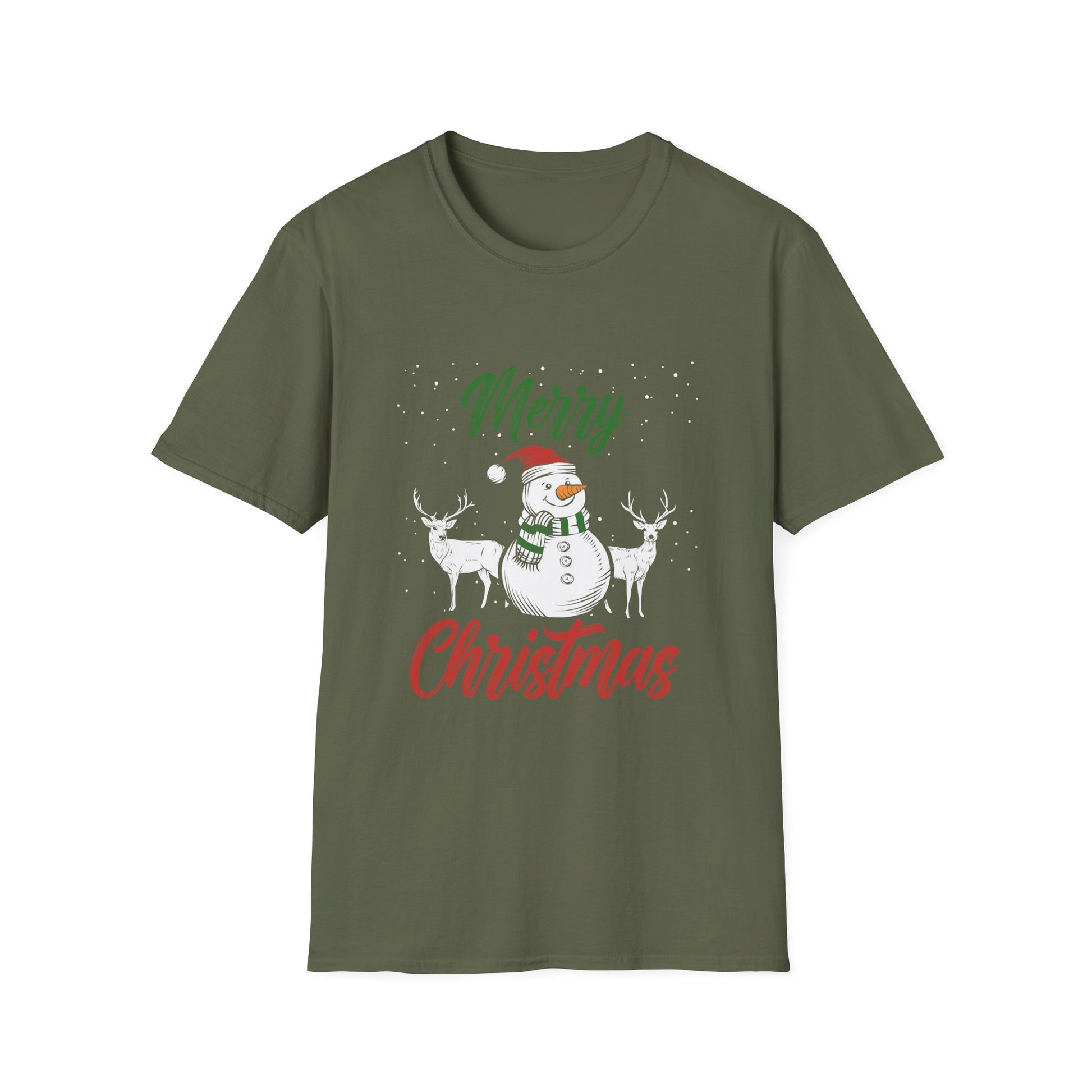Christmas Shirt for Women_s - Merry Christmas Unisex T-Shirt