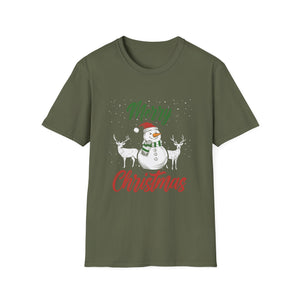 Christmas Shirt for Women_s - Merry Christmas Unisex T-Shirt