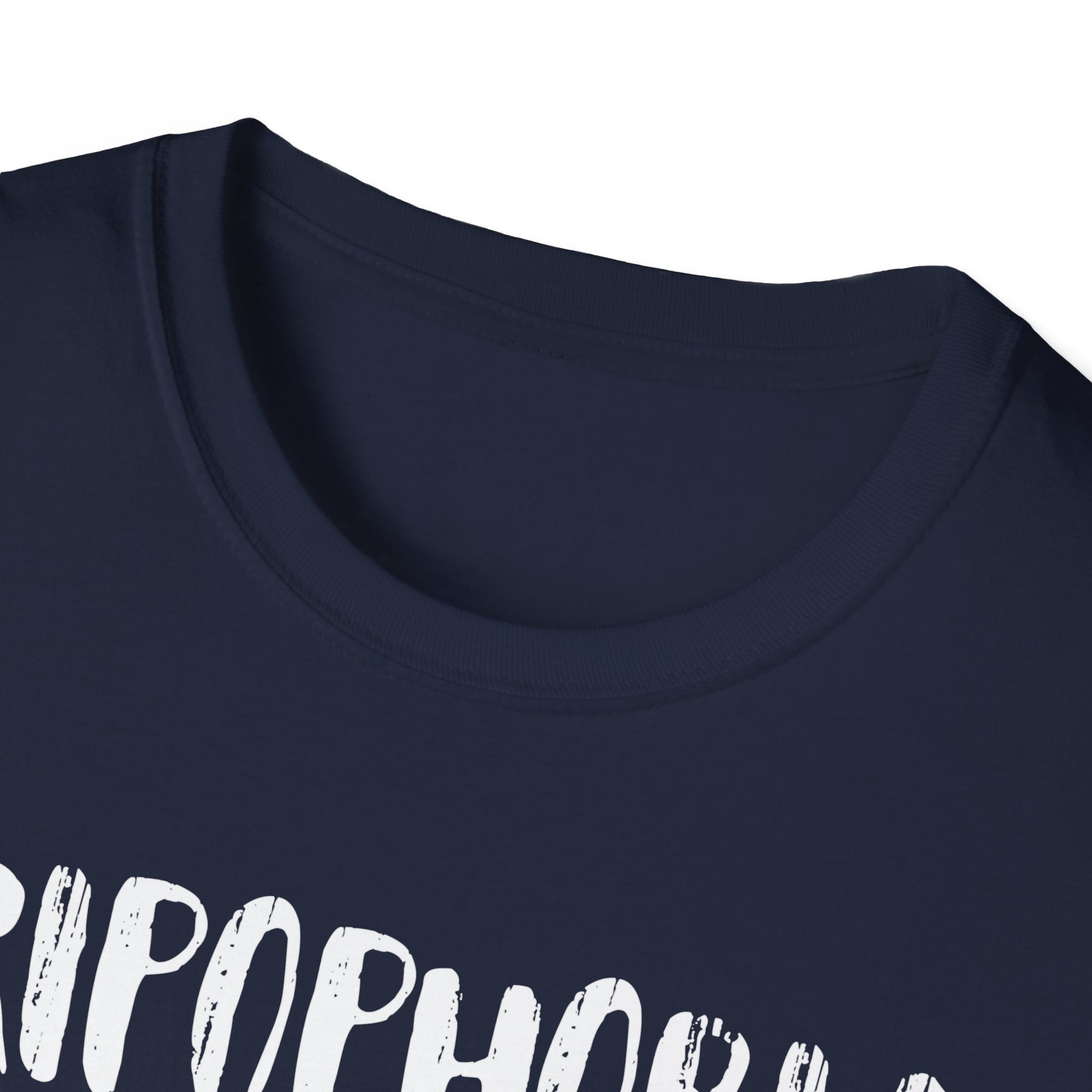 Tripophobia Travel T-Shirt — "Tripophobia (n.) The fear of not having any travel trips (currently booked)"