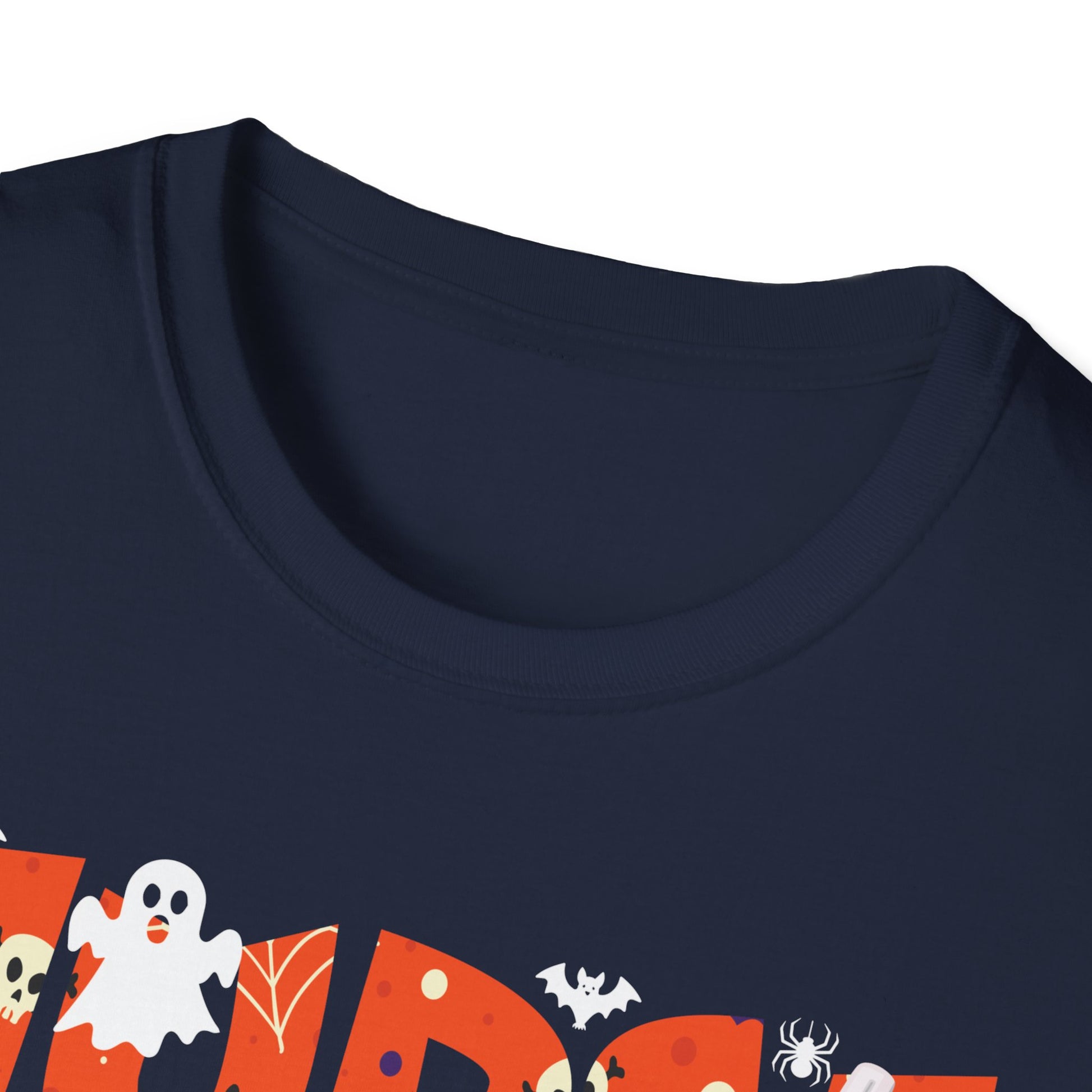 Nurse Halloween T-Shirt — Cute Ghosts & Pumpkin Medical Tee