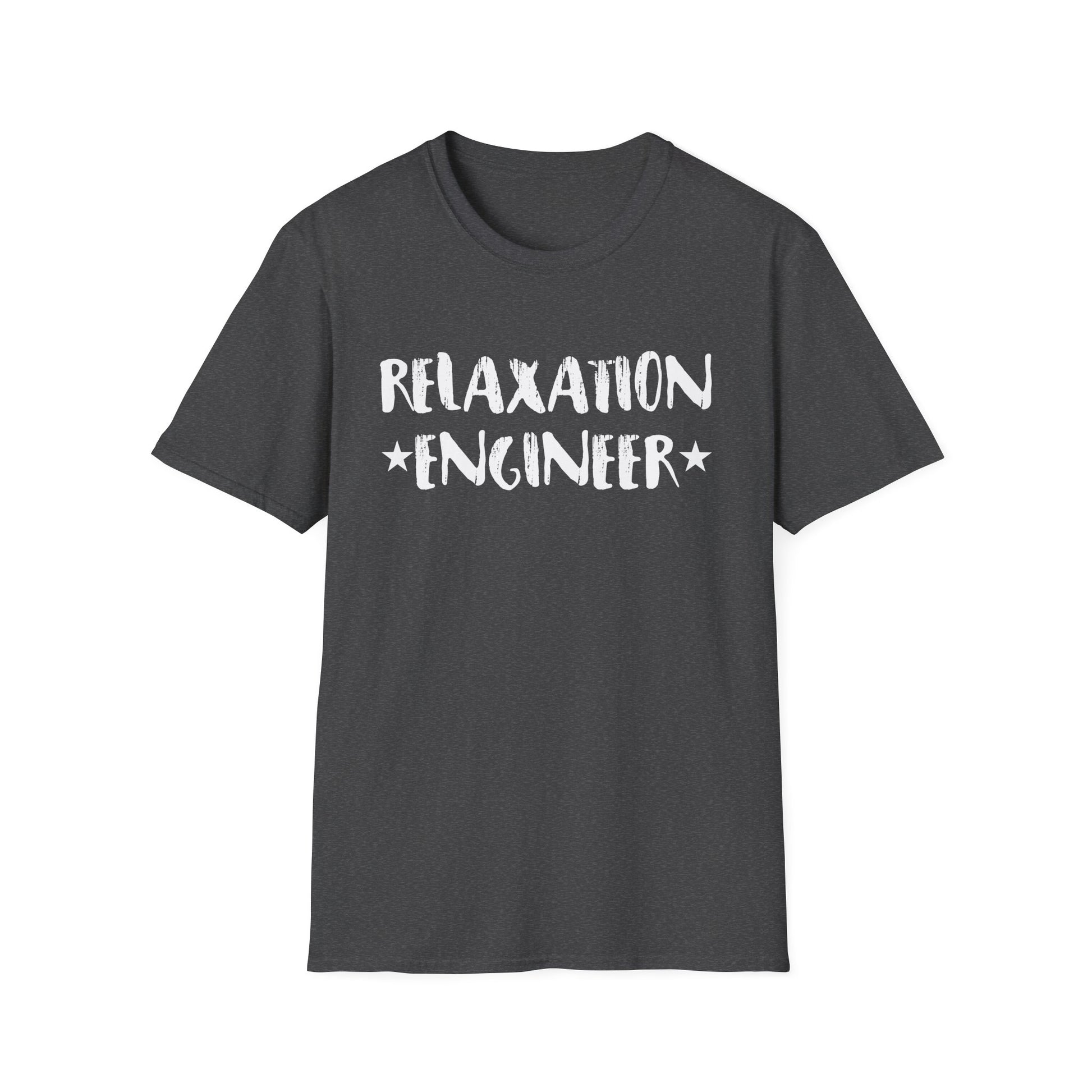 Relaxation Engineer T-Shirt — Funny Spa & Self-Care Shirt for Massage Therapists