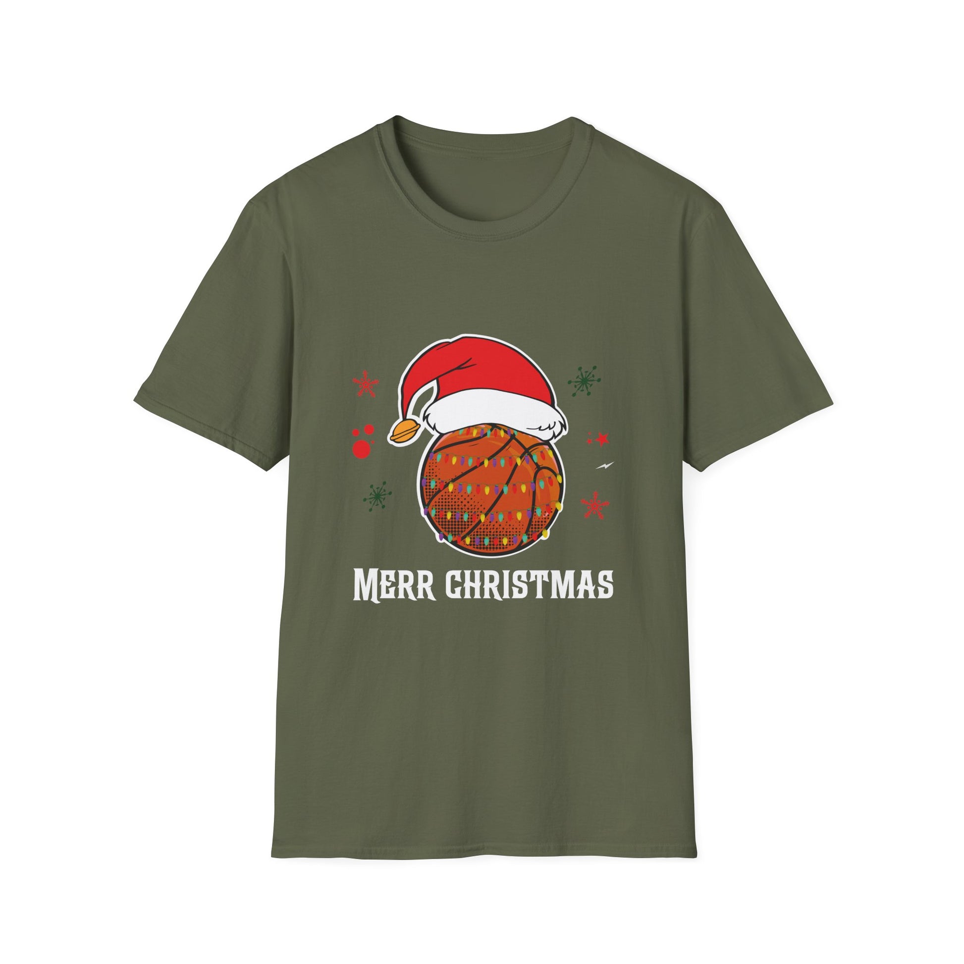 Christmas Basketball Pajamas Basketball Christmas Unisex T-Shirt