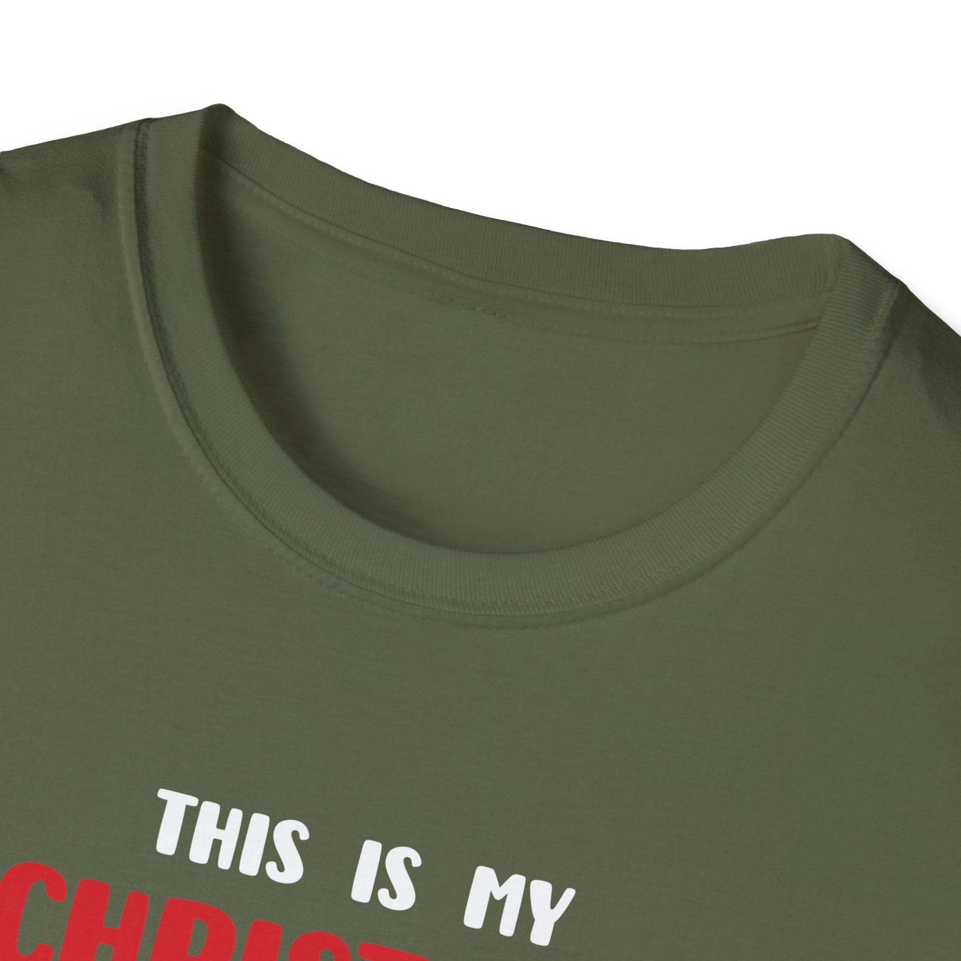 Cat Lover This Is My Christmas Pajama Shirt Christmas Unisex T-Shirt