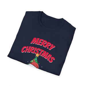 Xmas Turtle Christmas Tree Funny Christmas Merry Christmas Unisex T-Shirt