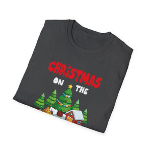 CHRISTMAS ON THE FARM Country Farmhouse Christmas Unisex T-Shirt