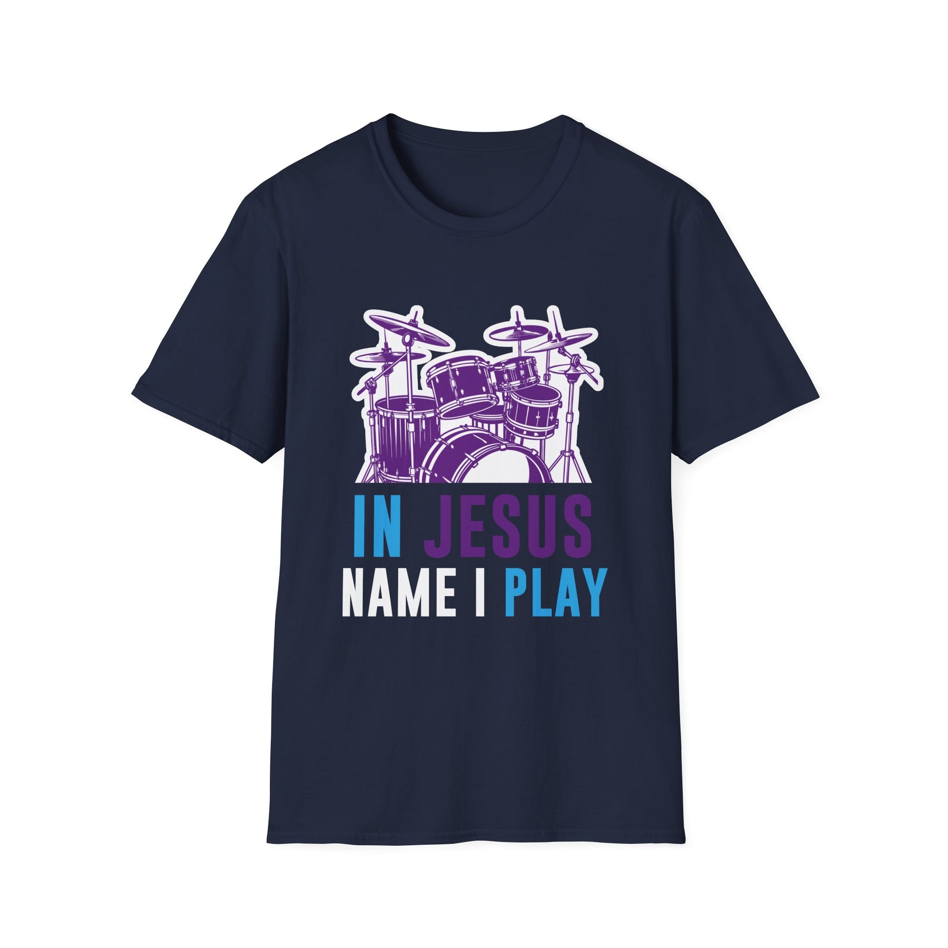 BoredKoalas Jesus Name I Play Drums Unisex T-Shirt