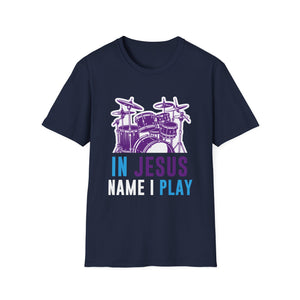 BoredKoalas Jesus Name I Play Drums Unisex T-Shirt