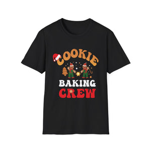Christmas Cookie Baking Crew Funny Pajamas Family Xmas Unisex T-Shirt