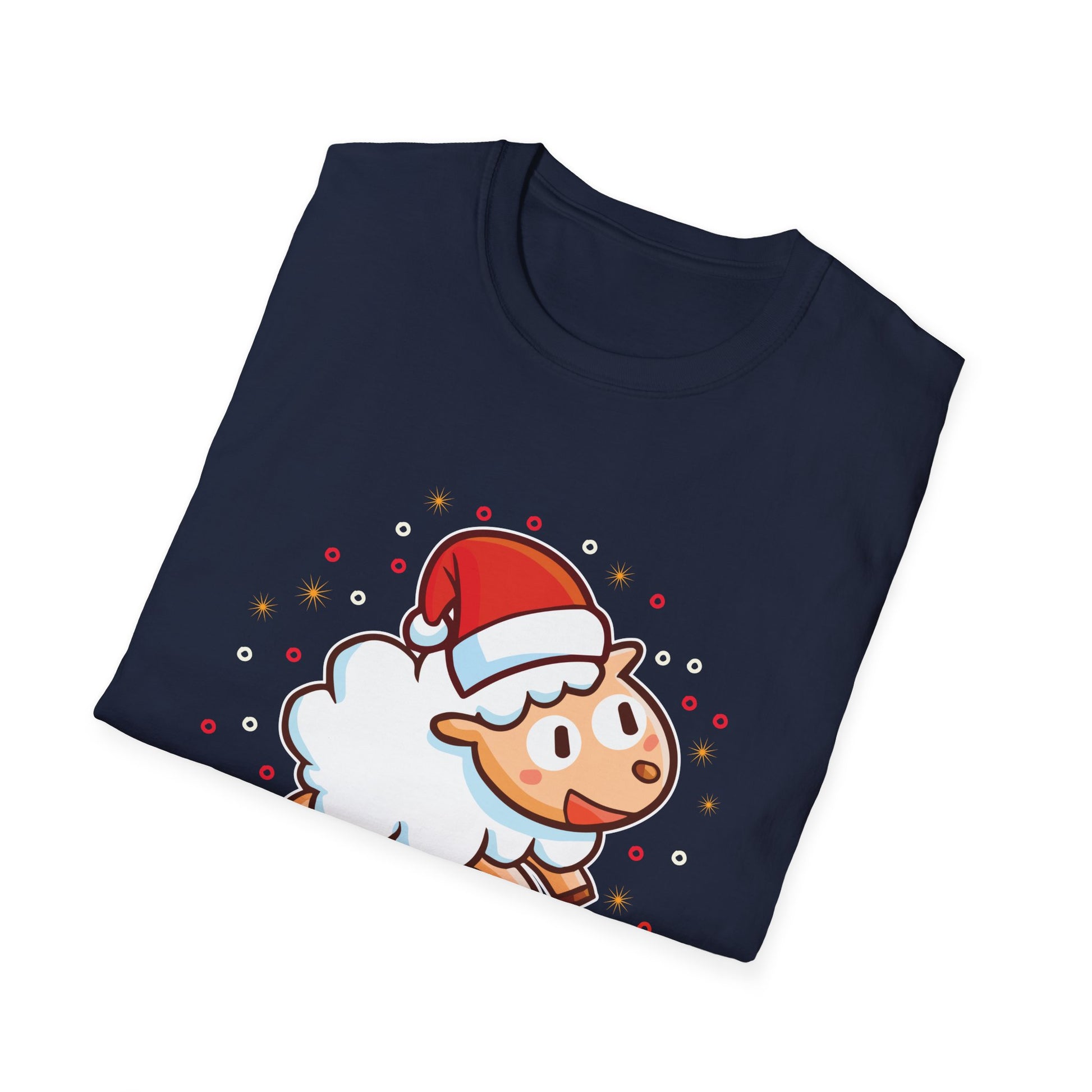 Christmas Sheep T-Shirt – "Mährry Christmas" Cute Santa Lamb Holiday Tee