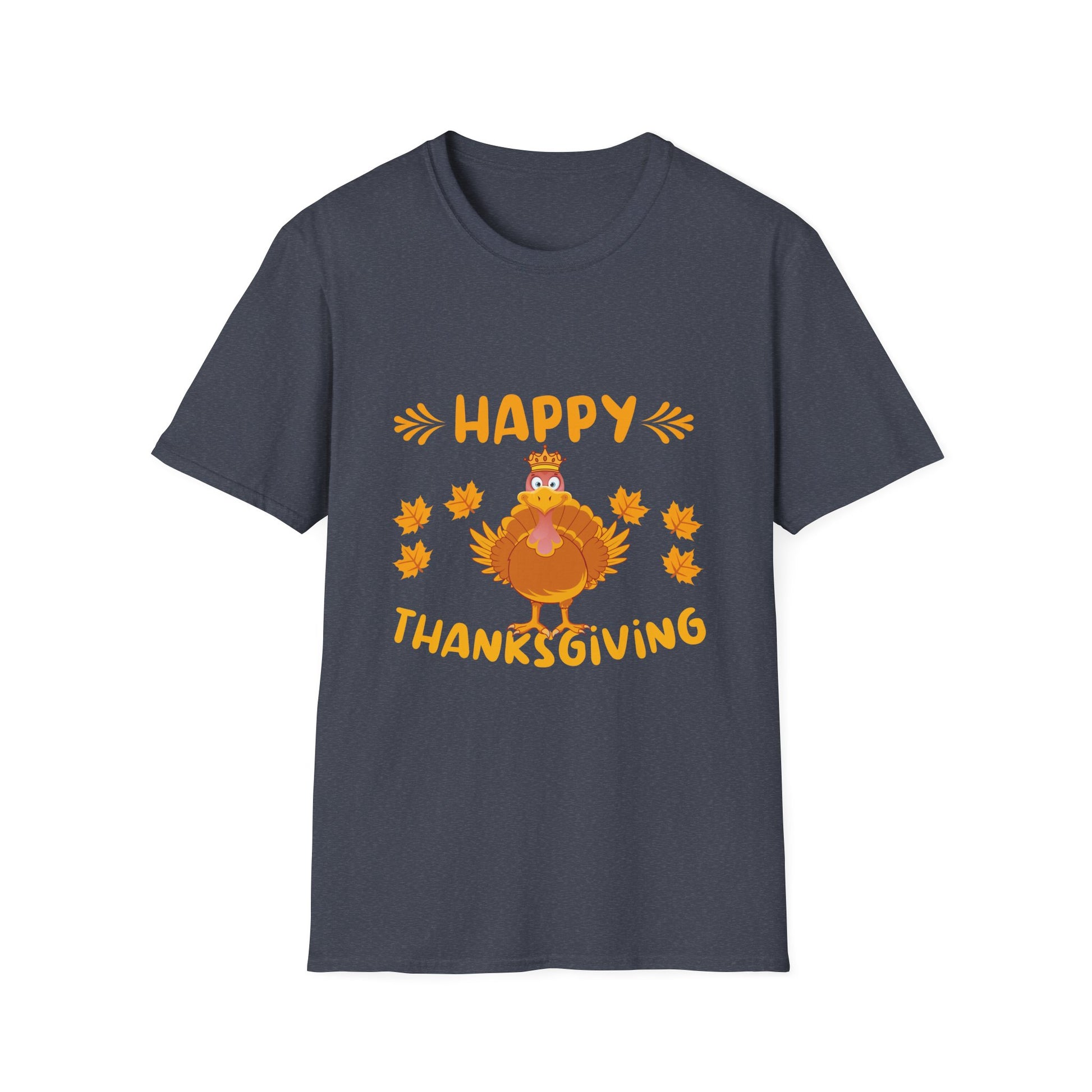 Thanksgiving Turkey T-Shirt — Happy Thanksgiving Cute Fall Tee  Unisex T-Shirt