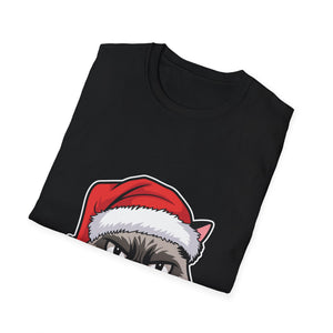 Cat Ugly Christmas Funny Merry Christmas Cat Hate Christmas Unisex T-Shirt