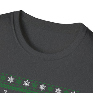 Christmas Gym Workout Ugly Christmas Merry Fitness Unisex T-Shirt