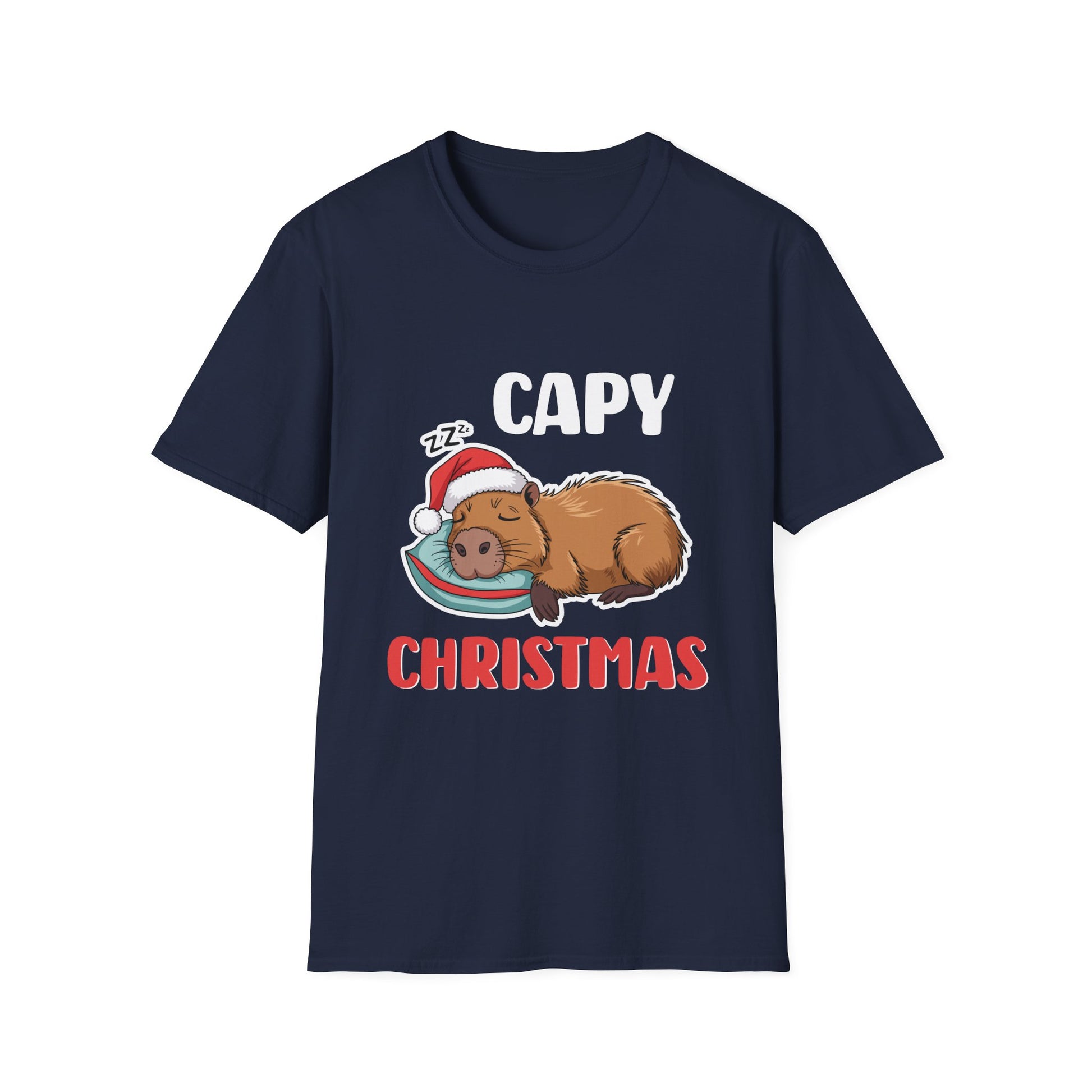 Capybara Christmas Unisex T-Shirt