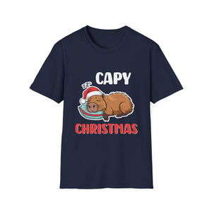 Capybara Christmas Unisex T-Shirt