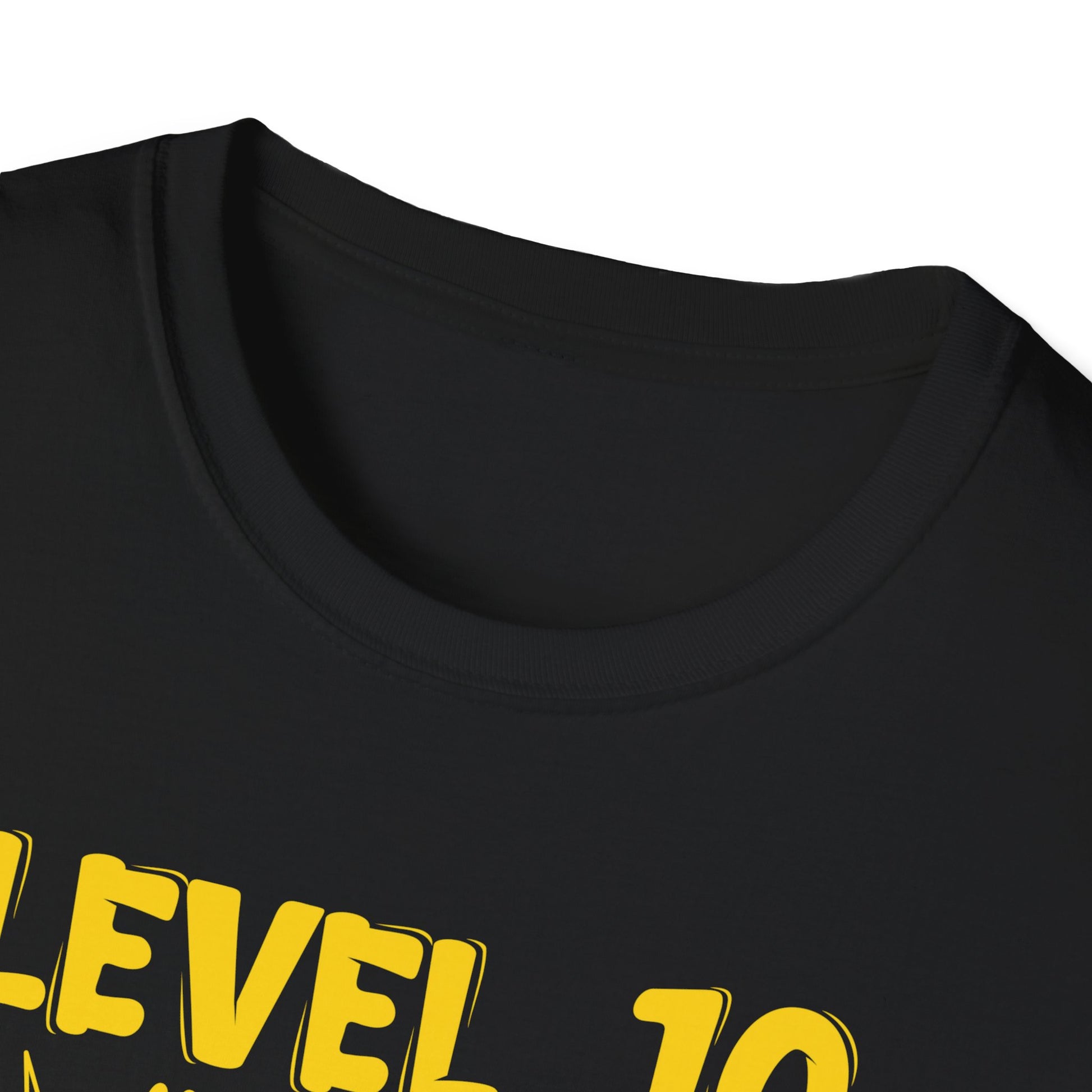 10th Birthday Gamer 10 Year Old Funny Bday Boy Nine Son Unisex T-Shirt