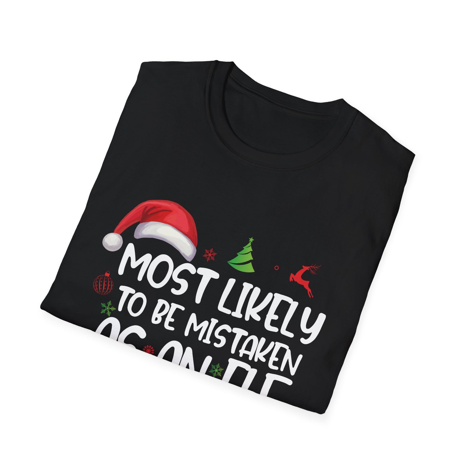 Most Likely To Be Mistaken As An Elf Family Christmas T-Shirt
