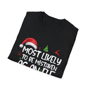 Most Likely To Be Mistaken As An Elf Family Christmas T-Shirt