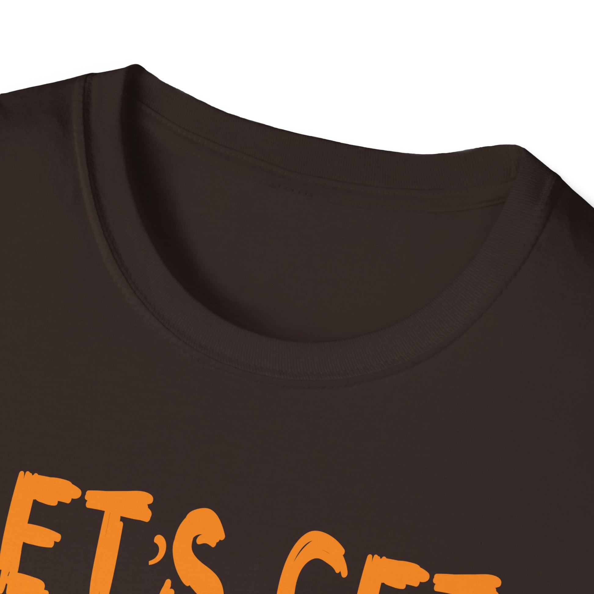 Let’s Get Jacked Halloween T-Shirt — Pumped Pumpkin & Skulls Costume Tee